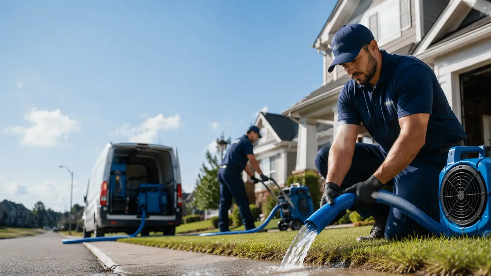 Flood Damage Restoration in Wales, ND